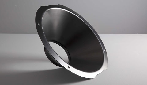 Sheet processing and finishing in the field of lighting